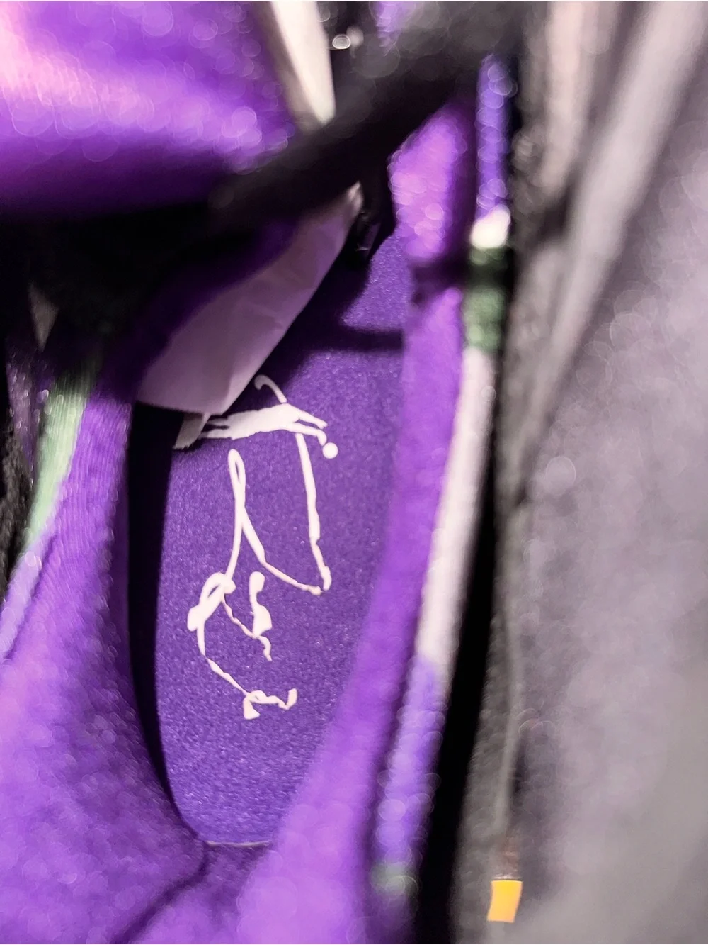 Size 13 - Air Jordan 7 Retro PE Ray Allen Black Purple EUR 47.5 CM 31